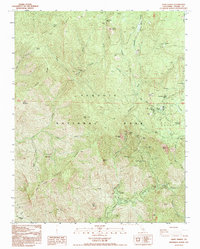 Giant Forest 1993 topographic map thumbnail
