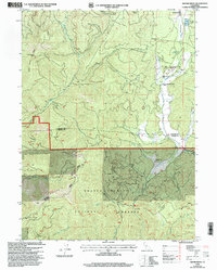 Girard Ridge 1998 topographic map thumbnail