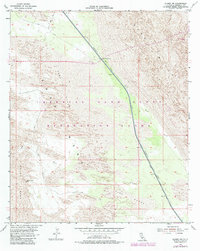 Glamis NW 1954 topographic map thumbnail