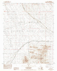 Goffs 1984 topographic map preview