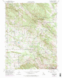 Gold Hill 1954 topographic map thumbnail