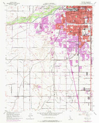 Gosford 1954 topographic map thumbnail