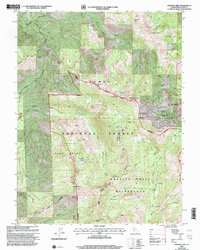 Granite Chief 2000 topographic map thumbnail
