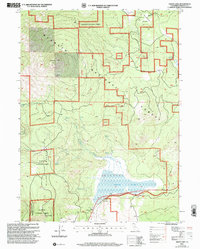 Grass Lake 2001 topographic map thumbnail