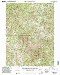 Grider Valley 2001 topographic map thumbnail