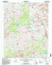Mt. Pinchot topographic map thumbnail
