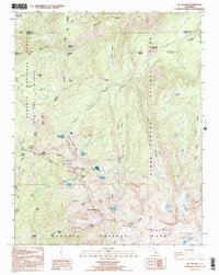 Mt. Silliman 1993 topographic map thumbnail