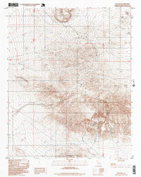 Mud Hills 1996 topographic map thumbnail