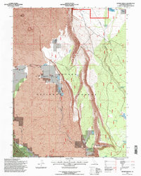 Murken Bench 1995 topographic map thumbnail