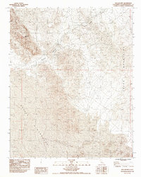 Old Dad Mountain 1983 topographic map thumbnail