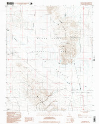 Old Ibex Pass 1996 topographic map thumbnail