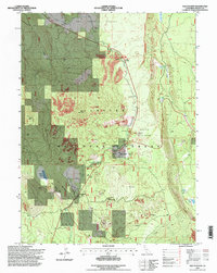 Old Station 1995 topographic map thumbnail