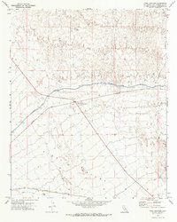 Vidal Junction 1971 topographic map thumbnail