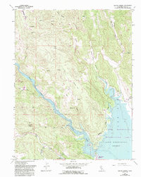 Walter Springs 1959 topographic map thumbnail