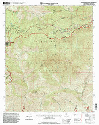 Waterman Mountain 1995 topographic map thumbnail