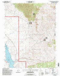 Watterson Canyon 1994 topographic map thumbnail