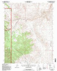 Waucoba Spring 1994 topographic map thumbnail