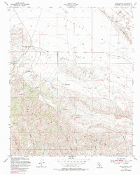 Wells Ranch 1954 topographic map thumbnail