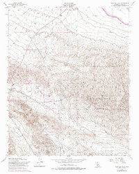 West Elk Hills 1954 topographic map thumbnail