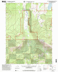 West Haight Mountain 2001 topographic map thumbnail