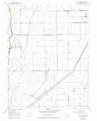 West of Biggs 1952 topographic map thumbnail