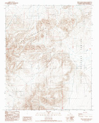 West of Black Hills 1987 topographic map thumbnail
