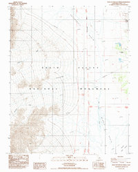 West of Furnace Creek 1988 topographic map thumbnail
