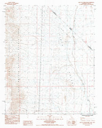 West of Juniper Mine 1984 topographic map preview