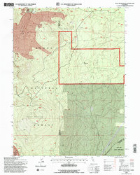 West of Kephart 1993 topographic map preview