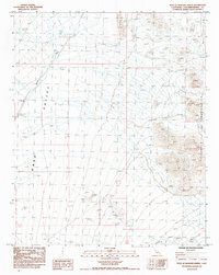 West of Mohawk Spring 1985 topographic map thumbnail