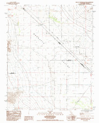 West of Shenandoah Peak 1985 topographic map thumbnail