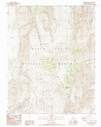 White Top Mtn 1988 topographic map thumbnail