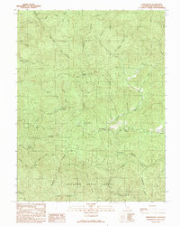 Northspur 1991 topographic map thumbnail