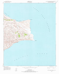 Santa Rosa Island East 1943 topographic map thumbnail