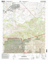 Santa Ynez 1995 topographic map thumbnail
