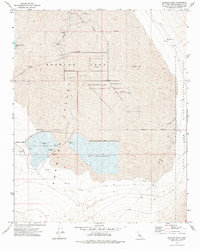 Searles Lake 1973 topographic map thumbnail