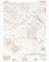 Valjean Hills 1983 topographic map thumbnail