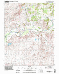 Valley Springs SW 1998 topographic map thumbnail