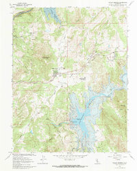 Valley Springs 1962 topographic map preview