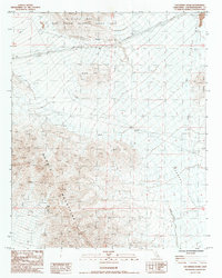 Van Winkle Wash 1985 topographic map thumbnail