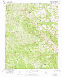 Wilcox Ridge 1956 topographic map thumbnail