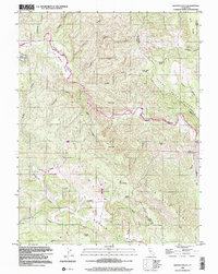 Wilson Valley 1998 topographic map thumbnail