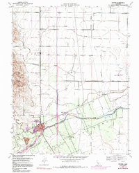 Winters 1953 topographic map thumbnail