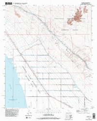 Wister 1992 topographic map thumbnail