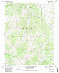 Wolf Creek 1979 topographic map thumbnail