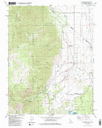 Woodfords 1979 topographic map thumbnail