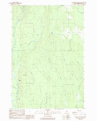 Lookout Mountain 1989 topographic map thumbnail