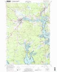 Machias 1949 topographic map preview