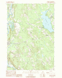 Madison East 1989 topographic map thumbnail