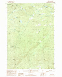 Madrid 1984 topographic map preview
